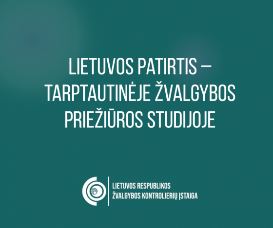 Lietuvos Respublikos žvalgybos kontrolierių įstaigos darbuotojai parengė Lietuvos atvejo analizę tarptautinei DCAF studijai apie žvalgybos priežiūrą
