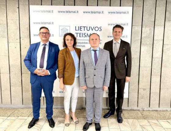 Susitikimas su Klaipėdos apygardos teismo atstovais