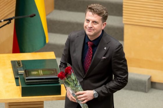Seime prisiekė žvalgybos kontrolierius dr. Vytautas Valentinavičius